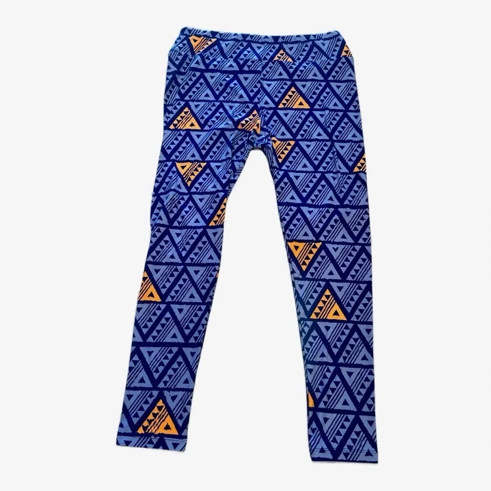 LuLaRoe Leggings Bundle Size Tall & Curvy Blue Peach Teal Buttery Soft Stretch - Picture 3 of 13